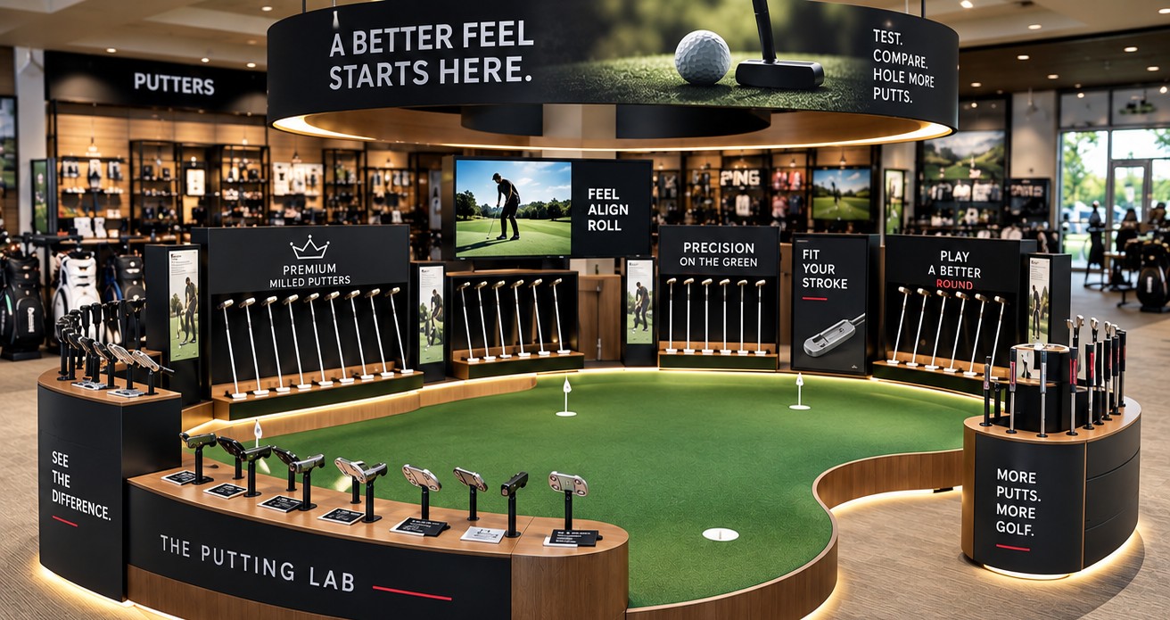 Putter Display — AI concept