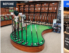 Putter Display — before