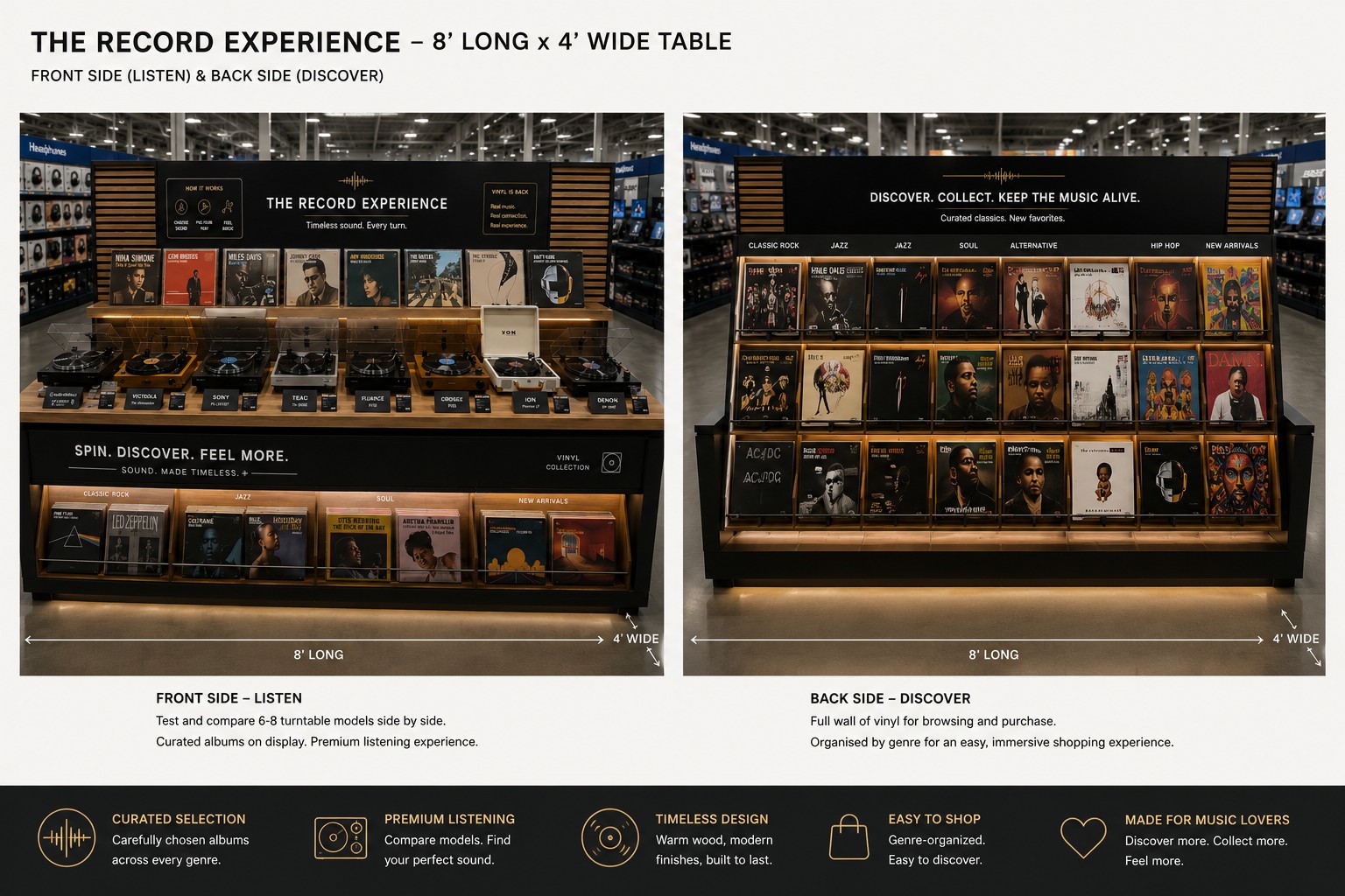 The Record Experience — AI concept