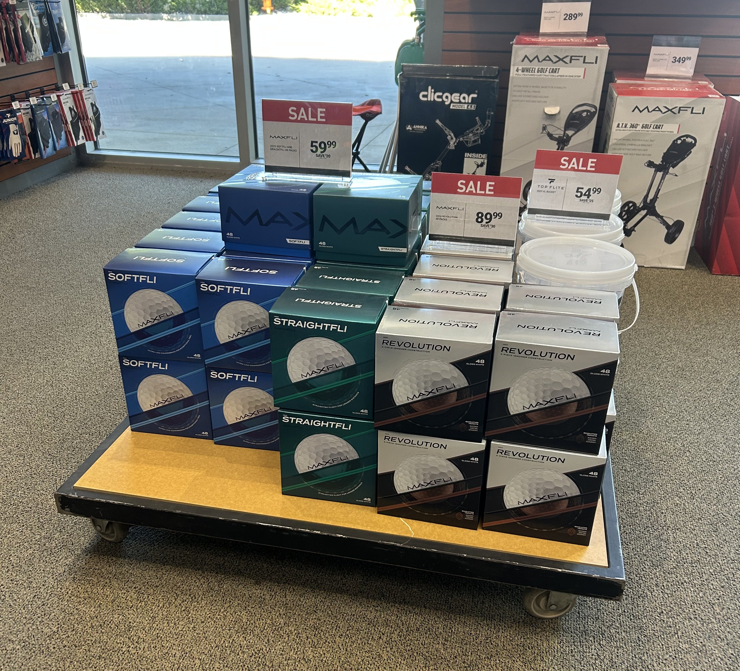 Premium Golf Balls — before
